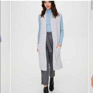 Wilfred OLIVIE long cardigan vest!